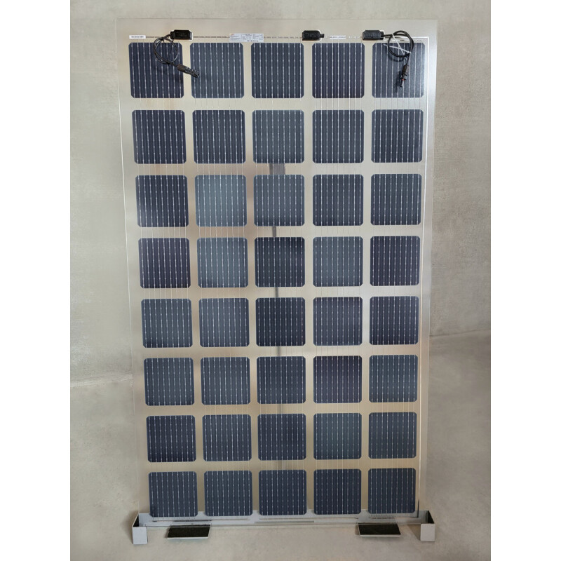 GridParity B40/6 250 Wp Glas PV Modul bifacial 35% Transparenz (1684 mm x1002 mm x 5 mm)