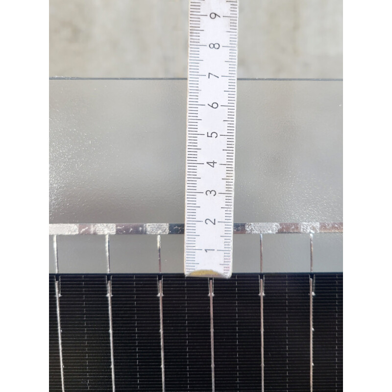 GridParity B40/6 250 Wp Glas PV Modul bifacial 35% Transparenz (1684 mm x1002 mm x 5 mm)