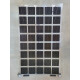 GridParity B40/6 250 Wp Glas PV Modul bifacial 35% Transparenz (1684 mm x1002 mm x 5 mm)