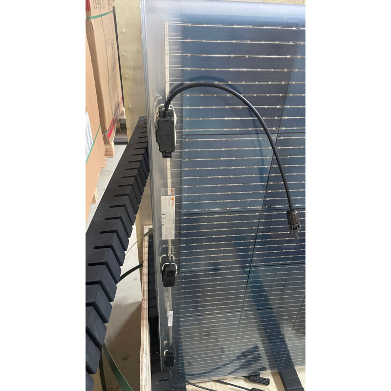 GridParity B60 330 Wp Glas PV Modul bifacial 5% Transparenz (1684 mm x 1002 mm x 5 mm)