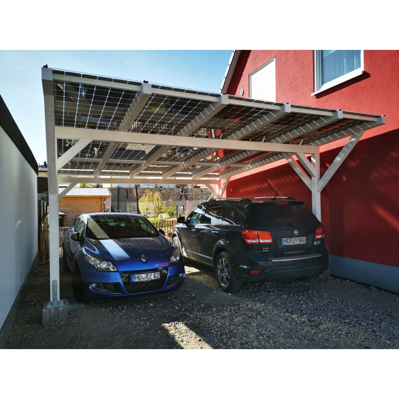 GridParity B60 330 Wp Glas PV Modul bifacial 5% Transparenz (1684 mm x 1002 mm x 5 mm)