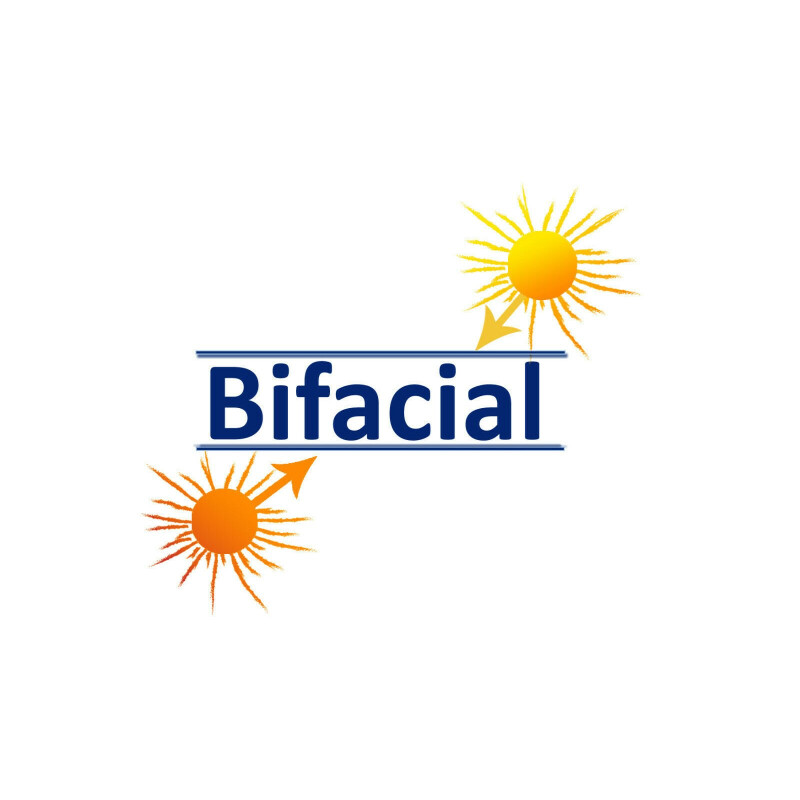 GridParity B60 330 Wp Glas PV Modul bifacial 5% Transparenz (1684 mm x 1002 mm x 5 mm)