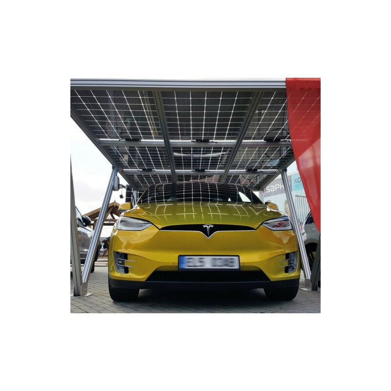 GridParity B60 330 Wp Glas PV Modul bifacial 5% Transparenz (1684 mm x 1002 mm x 5 mm)