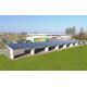 Sonnenkraft Glas60 310 Wp Glas PV Modul bifacial 15% Transparenz (1700 mm x 995 mm x 7 mm)