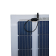 Sonnenkraft Glas40 205 Wp Glas PV Modul bifacial 40% Transparenz (1700 mm x 995 mm x 7 mm)+