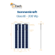 Sonnenkraft Glas40 205 Wp Glas PV Modul bifacial 40% Transparenz (1700 mm x 995 mm x 7 mm)+