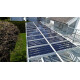 Sonnenkraft Glas48 245 Wp Glas PV Modul bifacial 40% Transparenz (2017 mm x 995 mm x 7 mm)+