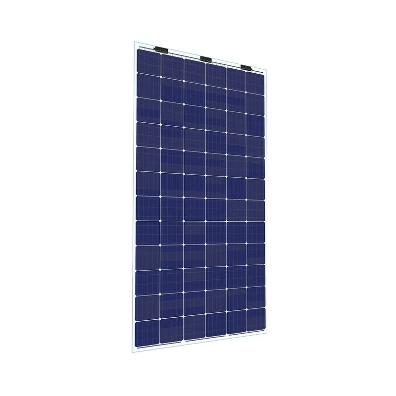 GridParity B72/6 450 Wp Glas PV Modul bifacial 5% Transparenz (2105 mm x 1043 mm x 5 mm)