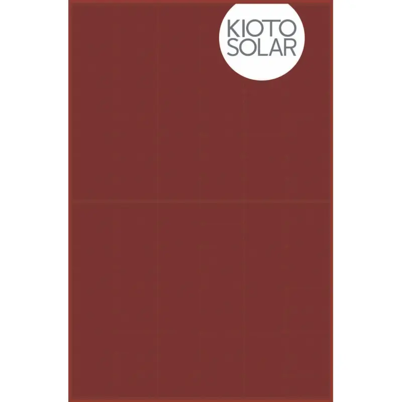Sonnenkraft 400 Wp HC Alpin TERRACOTTA PV RAHMENMODUL Doppelglas 2x2mm terracotta Rahmen  (1748 mm x 1143 mm x 40 mm)