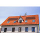 Sonnenkraft 400 Wp HC Alpin TERRACOTTA PV RAHMENMODUL Doppelglas 2x2mm terracotta Rahmen  (1748 mm x 1143 mm x 40 mm)