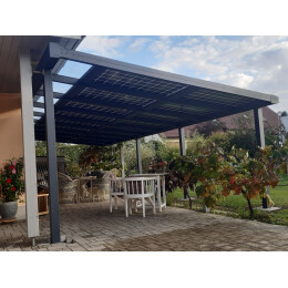 PV-Terrasse Unterkonstruktion Alu