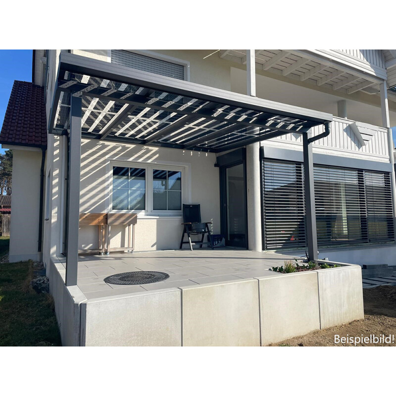 PV-Terrasse Unterkonstruktion Alu 4 m x 5 m