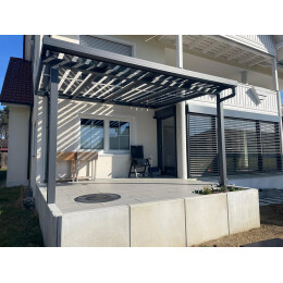 PV-Terrasse Unterkonstruktion Alu 4 m x 5 m