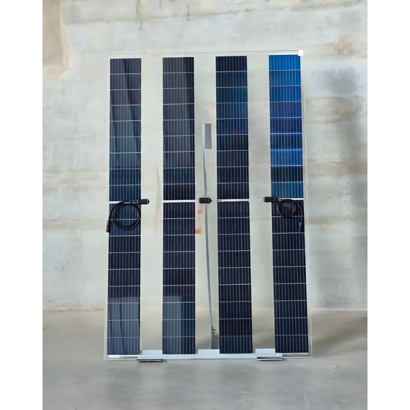 Solitek** SOLID AGRO B.72, 290 Wp, Photovoltaik-Modul, 40% Transparenz (1733 mm x 1143 mm x 7.2 mm)