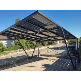 PV-Carport Unterkonstruktion Stahl