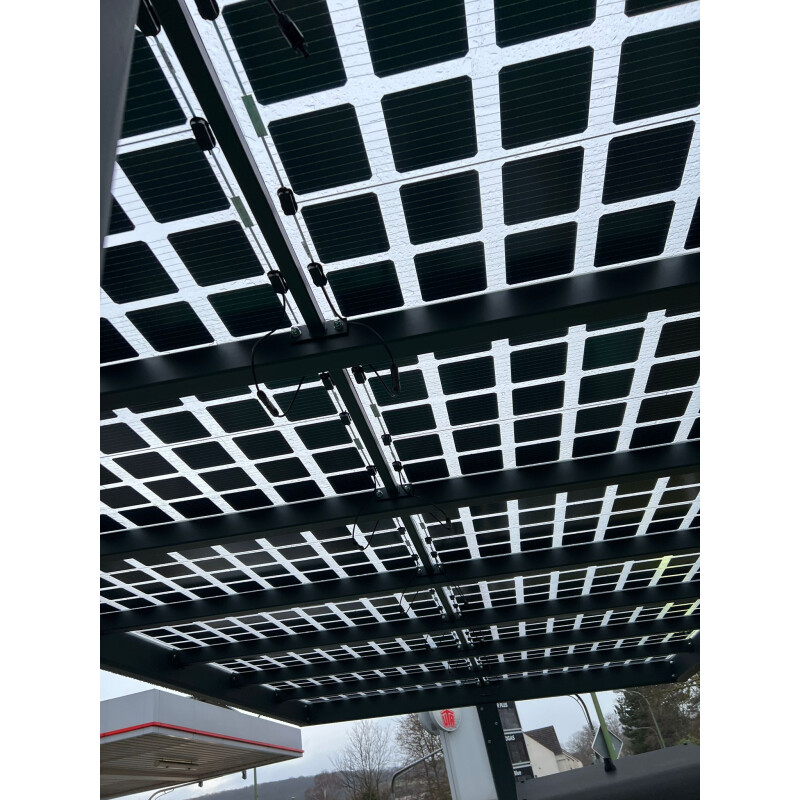 PV-Carport Unterkonstruktion 6 m x 3 m Stahl