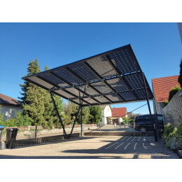 PV-Carport Unterkonstruktion 6 m x 3 m Stahl