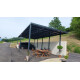 PV-Carport Unterkonstruktion 6 m x 3 m Stahl