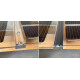 Montagesystem Glasklemmprofil 2025mm