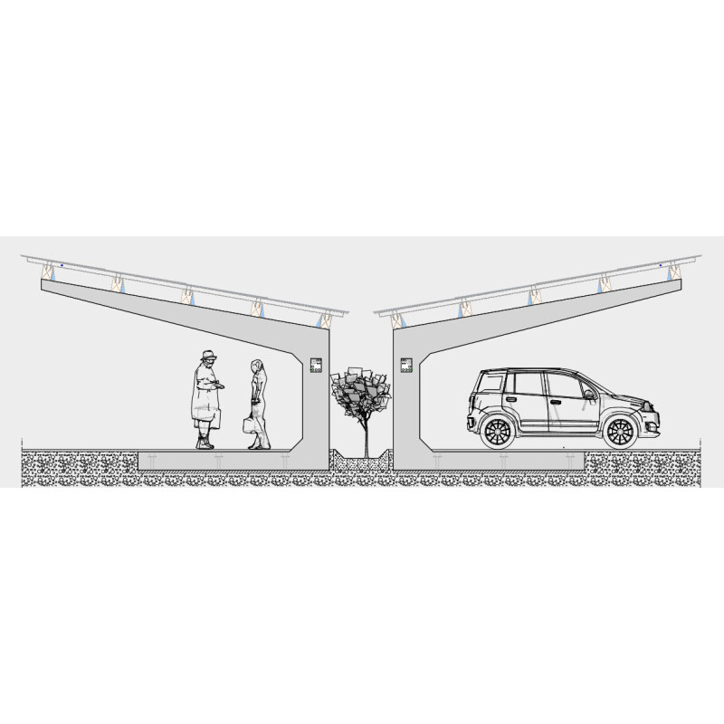 Carport CPHB - 12 Stellplätze
