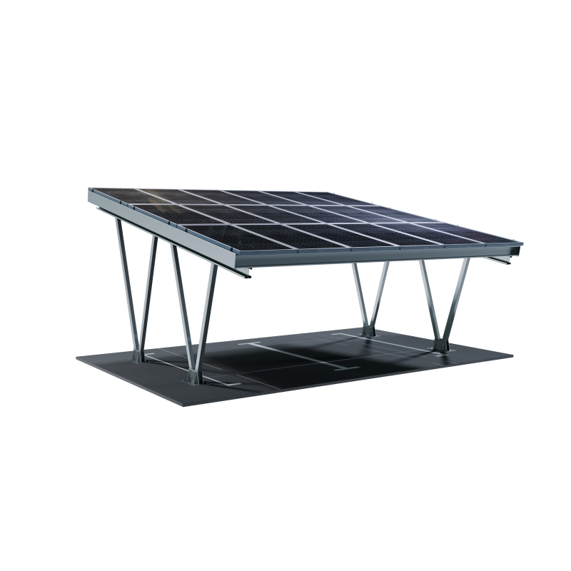 Carport CPW, 6,80 m Tiefe, 4 Stellplätze