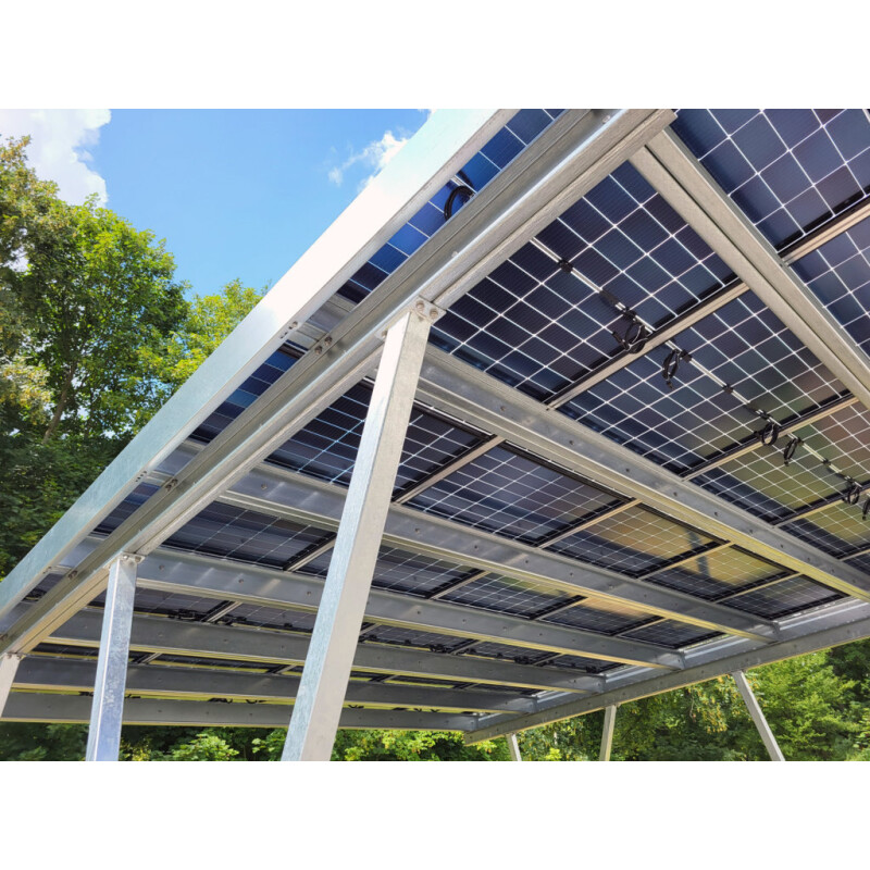 Carport CPW, 6,80 m Tiefe, 4 Stellplätze