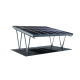 Carport CPW, 6,80 m Tiefe, 4 Stellplätze