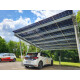 Carport CPW, 6,80 m Tiefe, 4 Stellplätze