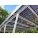 Carport CPW, 6,80 m Tiefe, 4 Stellplätze