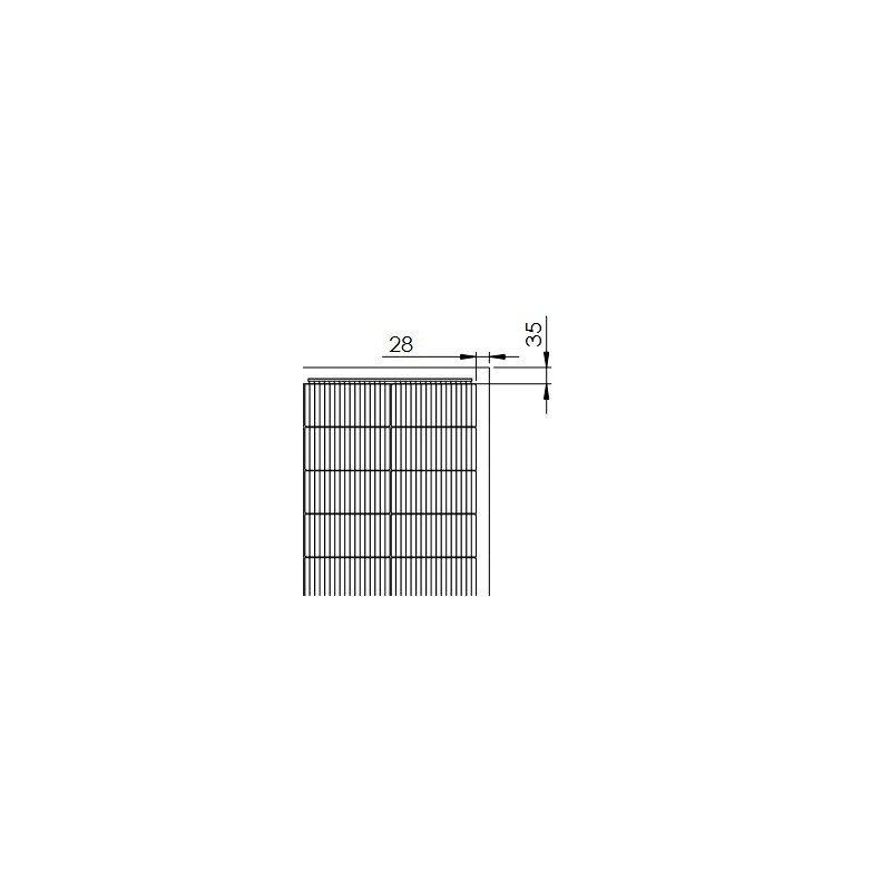 Sonnenkraft 420 Wp HC Glas PV Modul bifacial 15% Transparenz (1766 mm x 1165 mm x 9 mm)