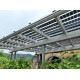 TommaTech 400 Wp 80PM G2G Terrassen-Solarmodul bifacial 27% Transparenz (2500 mm x 980 mm x 7.6 mm)