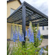 TommaTech 400 Wp 80PM G2G Terrassen-Solarmodul bifacial 27% Transparenz (2500 mm x 980 mm x 7.6 mm)