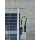 TommaTech 400 Wp 80PM G2G Terrassen-Solarmodul bifacial 27% Transparenz (2500 mm x 980 mm x 7.6 mm)