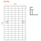 Sonnenkraft 440 Wp ÜKZ Glas PV RAHMENMODUL bifacial 13% Transparenz (1762 mm x 1134 mm x 35 mm)