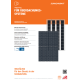 Sonnenkraft 440 Wp ÜKZ Glas PV RAHMENMODUL bifacial 13% Transparenz (1762 mm x 1134 mm x 35 mm)