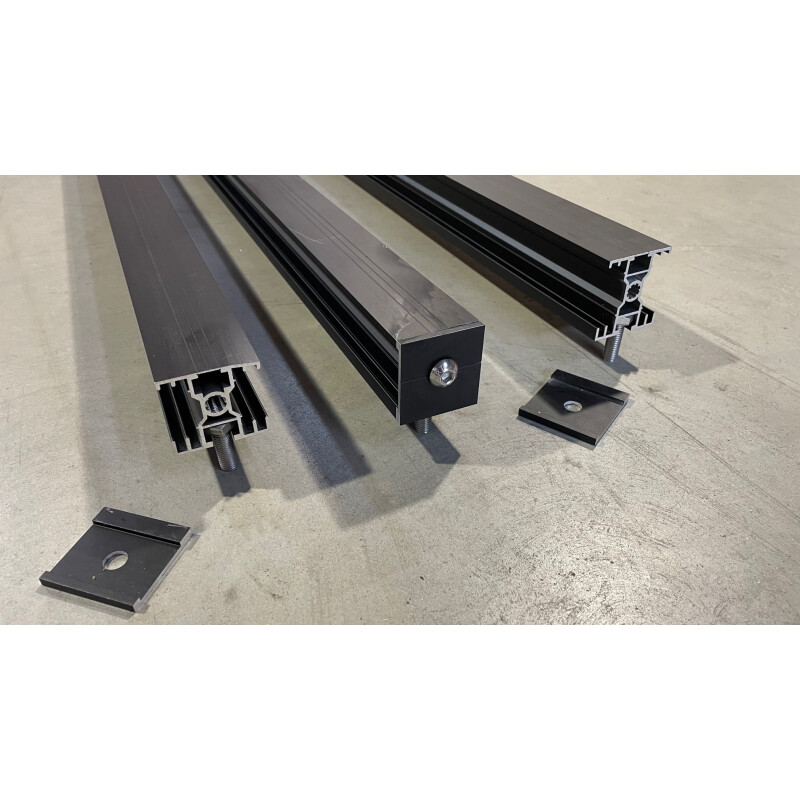 Endplatte für H-Schiene 30 mm