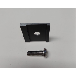 Endplatte f&uuml;r H-Schiene 30 mm