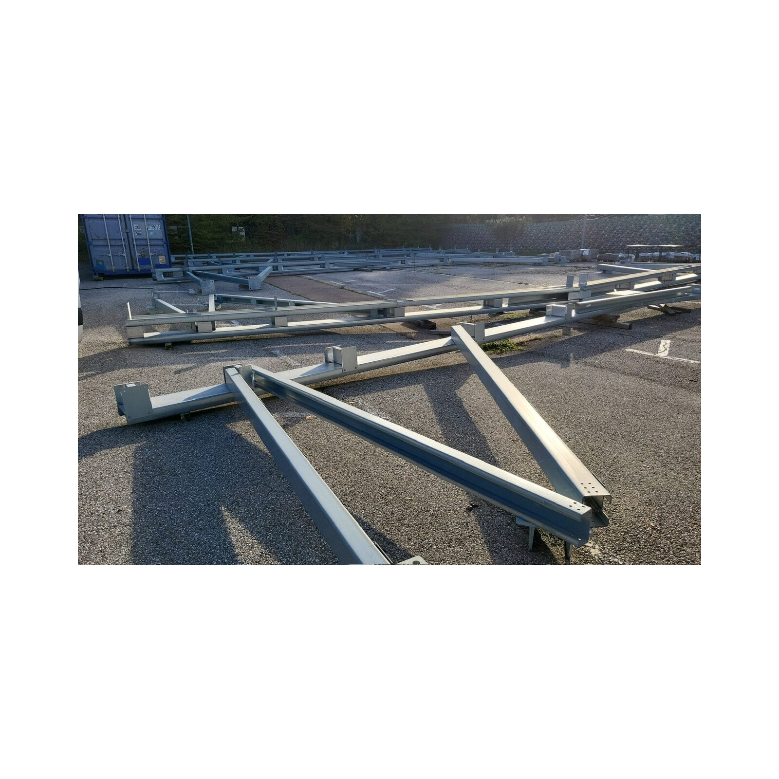 Carport CPHall, 32 x 17 m, Firsthöhe 4 m, Leistung ca. 123 kWp, 99.000,00