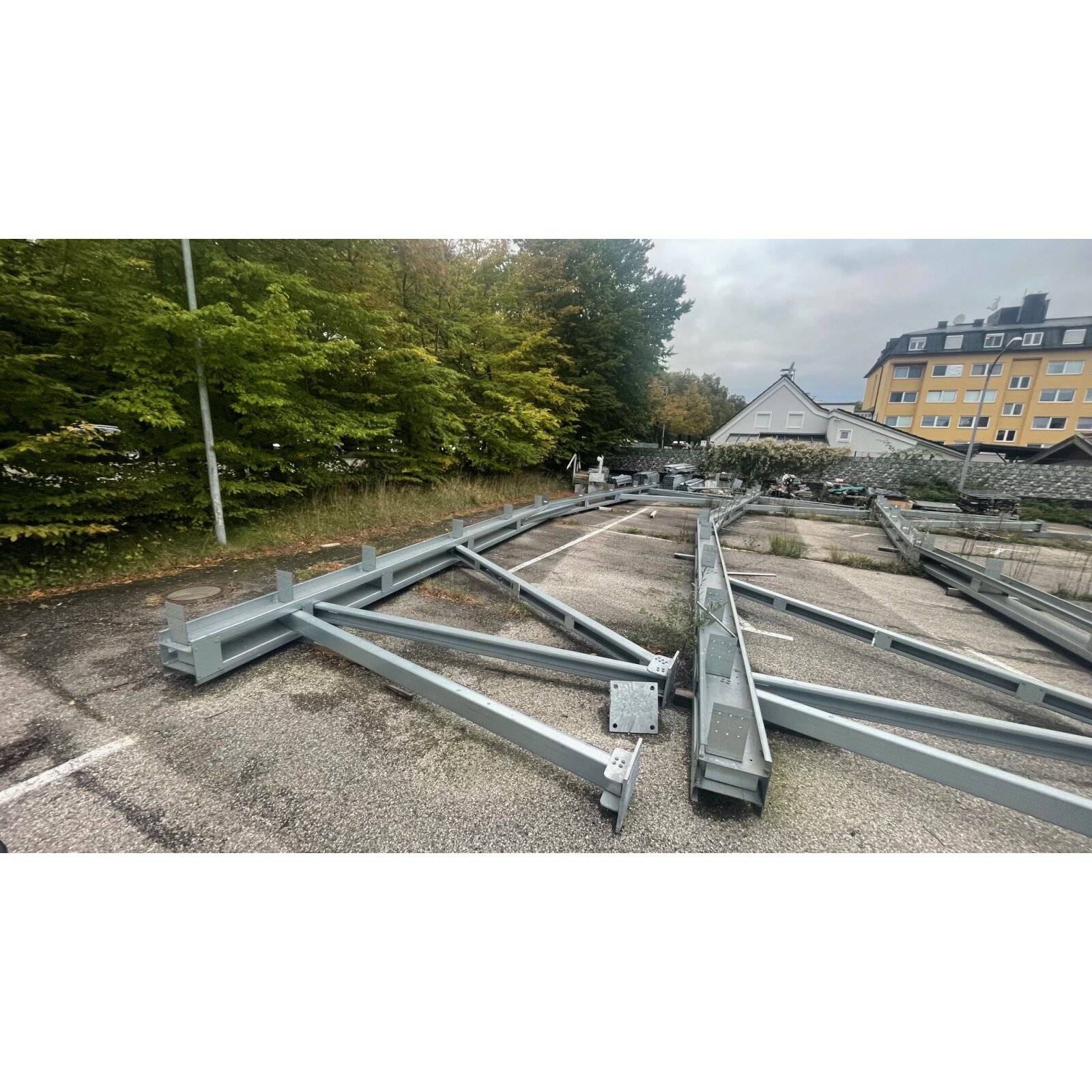 Carport CPHall, 32 x 17 m, Firsthöhe 4 m, Leistung ca. 123 kWp, 99.000,00