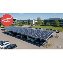 Carport CPHall, 32 x 17 m, Firsthöhe 4 m, Leistung...