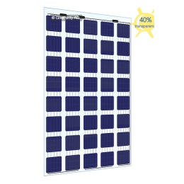 GridParity M40 210 Wp Glas PV Modul 40% Transparenz (1662...