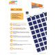 GridParity M40 210 Wp Glass PV Module 40% Transparency (1662 mm x 990 mm x 5 mm)
