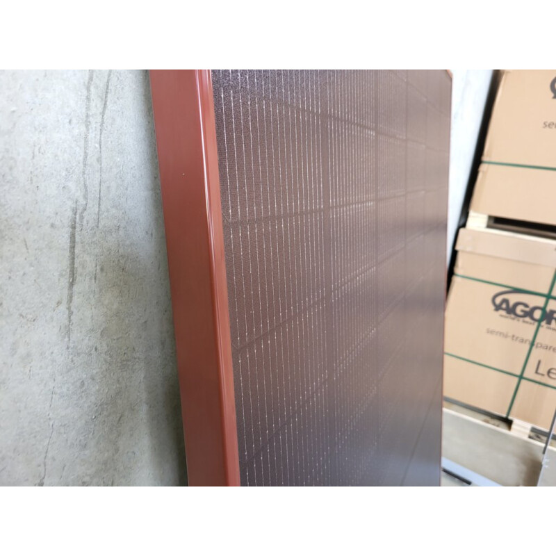 Sonnenkraft 400 Wp HC Alpin TERRACOTTA PV RAHMENMODUL Doppelglas 2x2mm terracotta Rahmen  (1748 mm x 1143 mm x 40 mm) #1