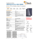 AESOLAR Horizon CMD-108BDS 440 Wp ÜKZ Glas PV RAHMENMODUL bifacial 8% Transparenz (1721 mm x 1133 mm x 30 mm)