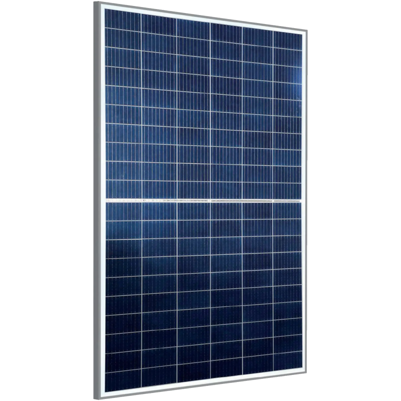 Agora AG-B120 370 Wp Rahmenmodul, Glas/Glas, bifacial, silberner Rahmen, 5% Transparenz (1771 mm x 1049 mm x 35 mm)