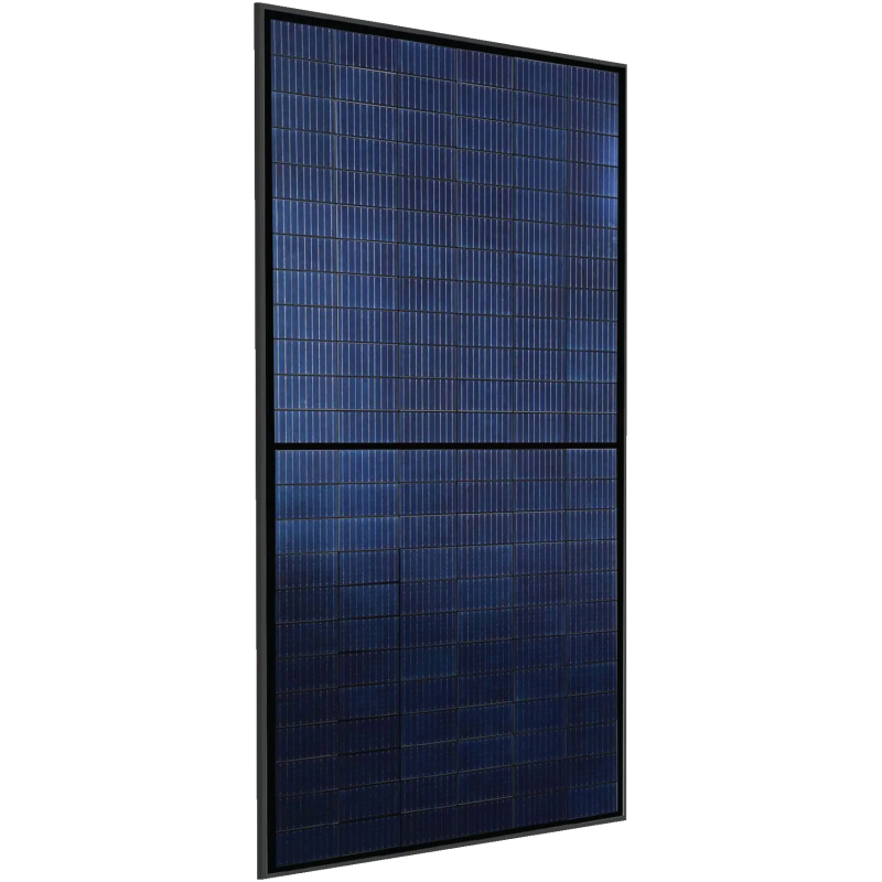 Agora AG-B144 450 Wp Rahmenmodul, Glas/Glas, bifacial, schwarzer Rahmen (2111 mm x 1049 mm x 35mm)