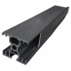 Edge cover strip for H-rails 30 mm; Length 1180 mm