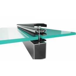 Montagesystem Set für VSG Glas
